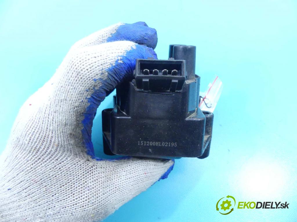 Peugeot 106 1.1 60 HP manual 44 kW 1124 cm3 3- cievka zapaľovacia  (Zapaľovacie cievky, moduly)