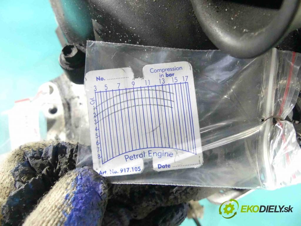 Toyota Yaris II 2005-2011 1.0 vvti 69KM manual 51 kW 998 cm3 3- motor benzín 1KR