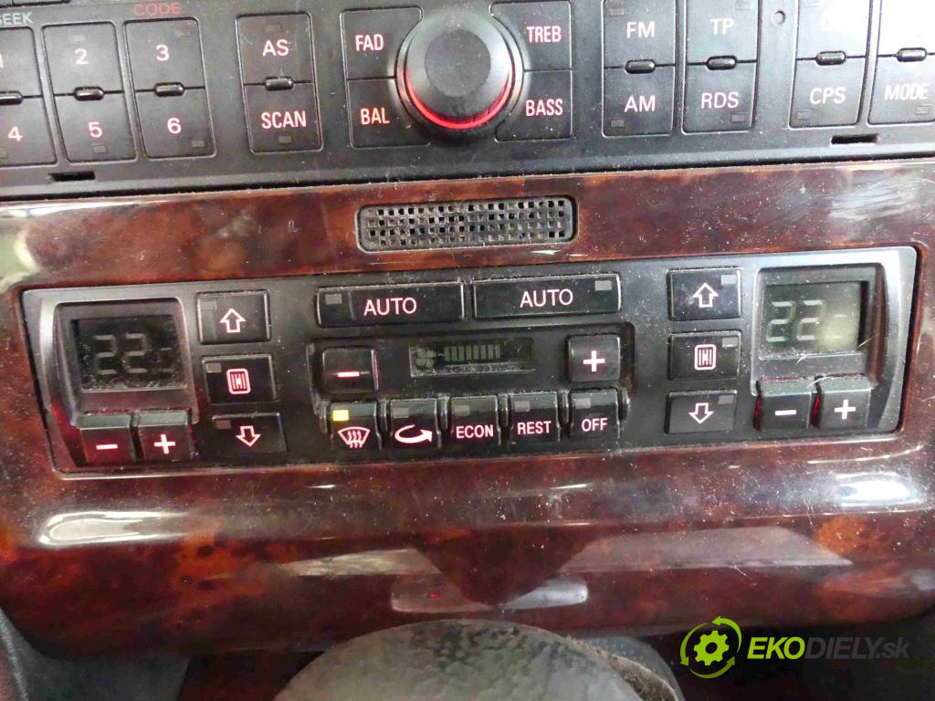 Audi A8 D2 1994-2002 2.8 V6 193 HP manual 142 kW 2771 cm3 4- panel kúrenia 4D0820043C