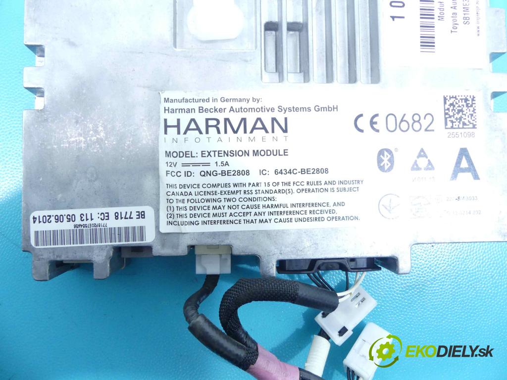 Toyota Auris II 2012-2018 1.6 16v 132  HP manual 97 kW 1598 cm3 5- modul riadiaca jednotka E110R-036911 (Ostatné)