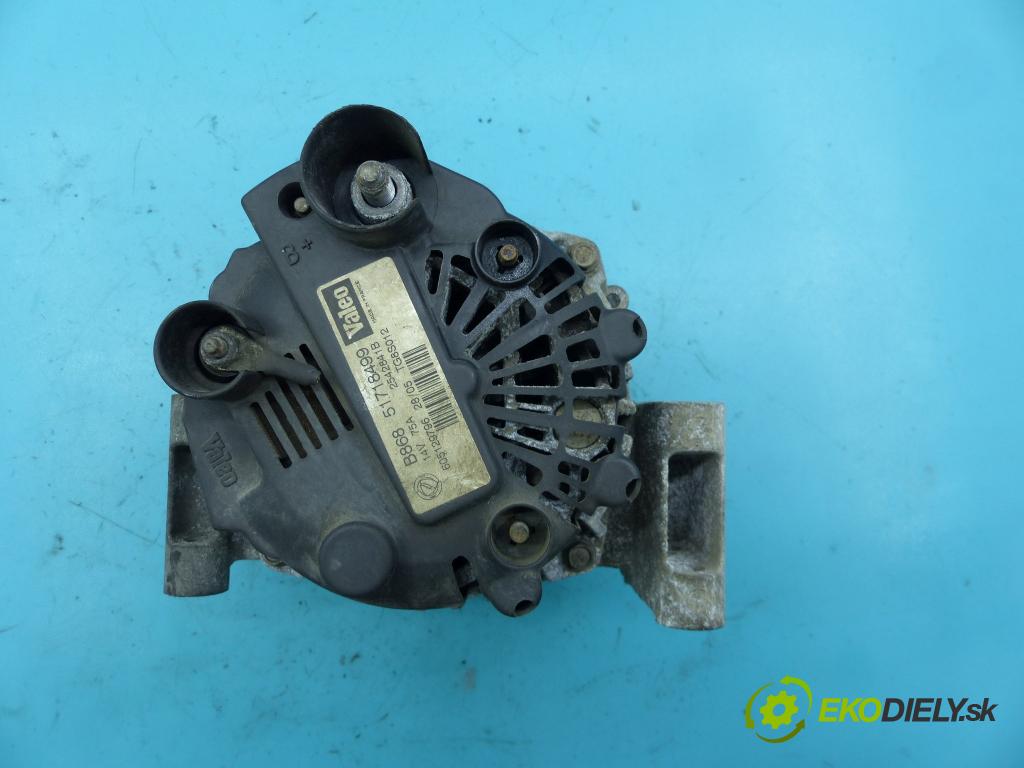 Lancia Ypsilon 1,3.0 jtd 69KM manual 51 kW 1248 cm3 3- Alternator 2542841B (Alternátory)