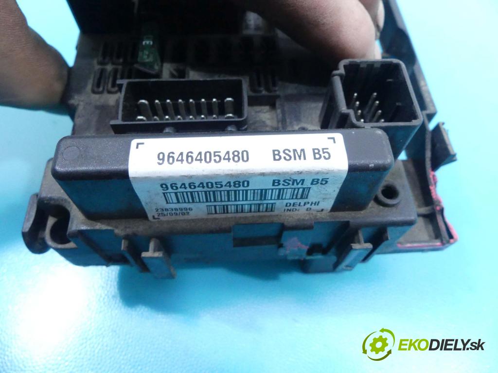 Peugeot 406 1.8 16v 116 HP manual 85 kW 1751 cm3 4- Jednotka riadiaca 9646573080