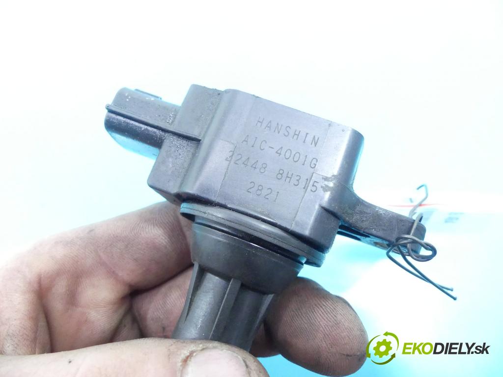 Nissan Primera P12 2001-2007 2.0 16v 140 HP manual 103 kW 1998 cm3 4- cievka zapaľovacia 22448-8H315 (Zapaľovacie cievky, moduly)