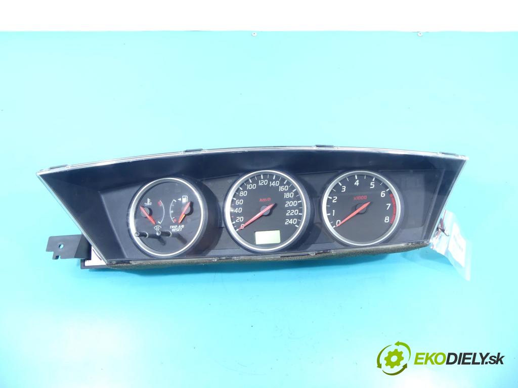 Nissan Primera P12 2001-2007 2.0 16v 140 HP manual 103 kW 1998 cm3 4- prístrojovka/ budíky 2409604 (Prístrojové dosky, displeje)