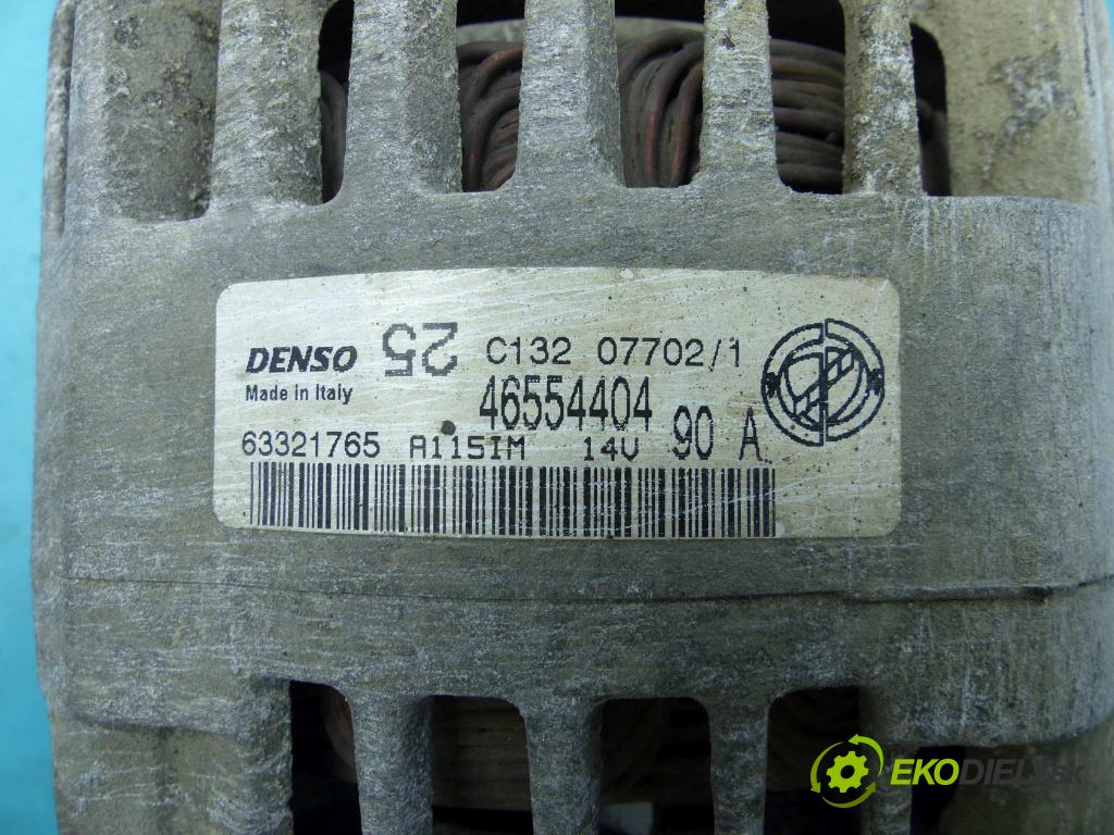 Fiat Stilo 1.2 16v 80 hp manual 59 kW 1242 cm3 5- Alternator 46554404 (Alternátory)