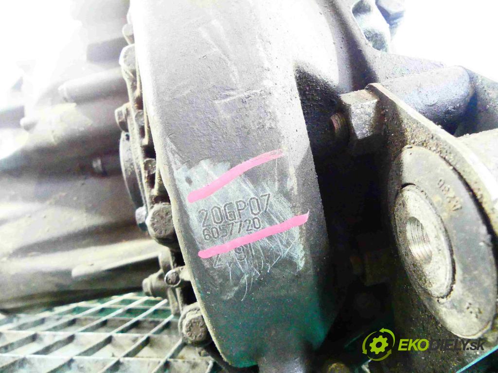 Fiat Ducato III 2006-2014 2.3 jtd 120 hp manual 88 kW 2287 cm3 5- převodovka stupňová manual 20GP07