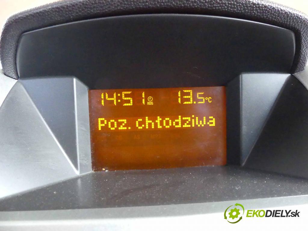 Opel Zafira B 2005-2014 150 HP manual 110 kW 2198 cm3 5- Zobrazit: 13208089 (Prístrojové dosky, displeje)