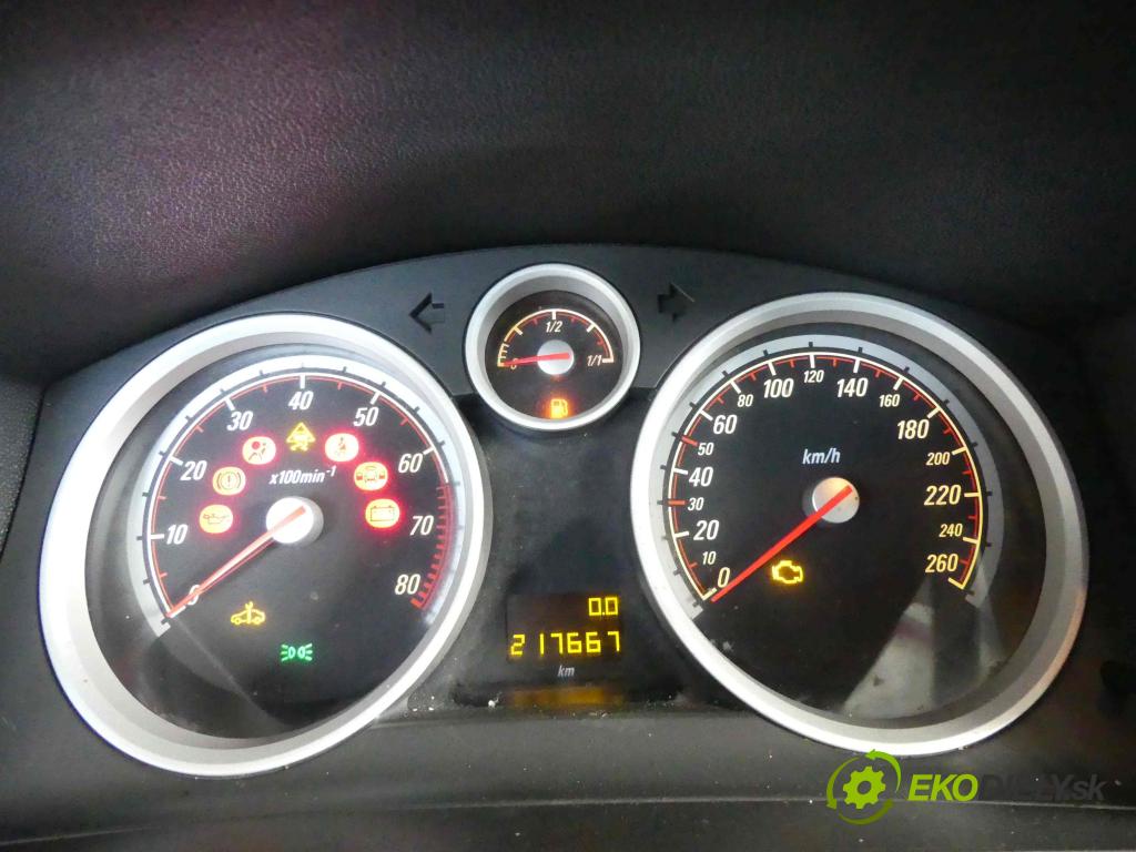 Opel Zafira B 2005-2014 150 HP manual 110 kW 2198 cm3 5- prístrojovka/ budíky 13230590 (Prístrojové dosky, displeje)
