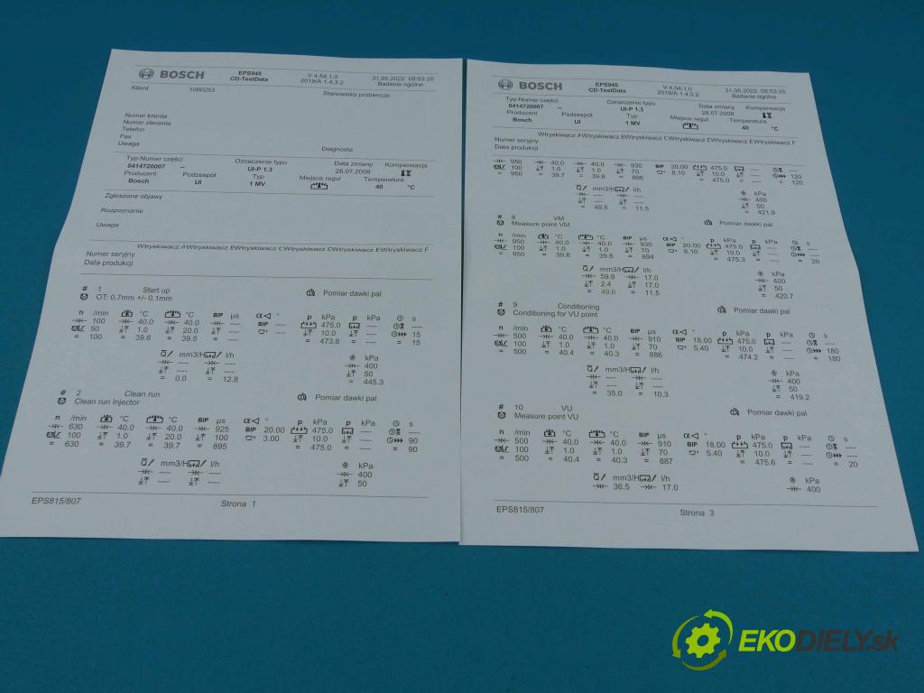 Vw Bora 1.9 tdi 116 HP manual 85 kW 1896 cm3 4- vstrekovacie čerpadlo 0414720007 (Vstrekovače)