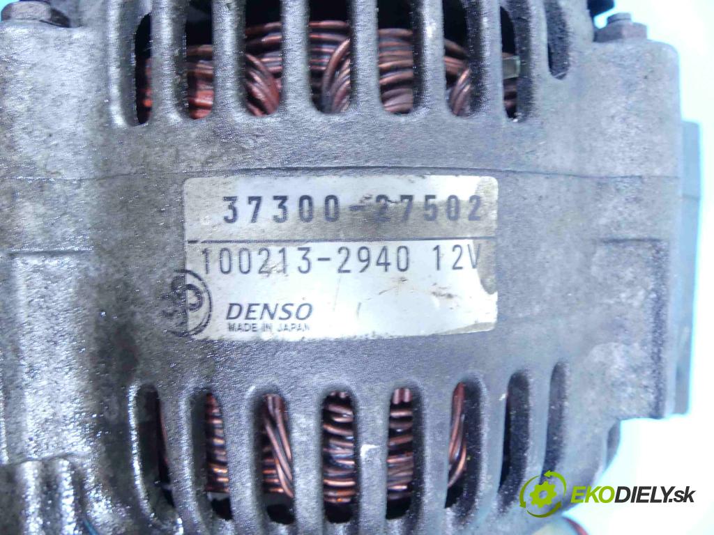 Hyundai Accent II 1999-2005 1.5 crdi 82 HP manual 60 kW 1499 cm3 5- Alternator 37300-27502 (Alternátory)