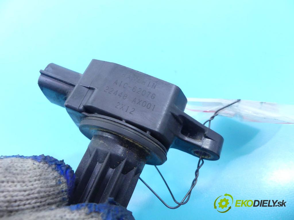 Nissan Micra K12 2003-2010 1.2 16v 65 HP manual 48 kW 1240 cm3 3- cievka zapaľovacia 22448AX001 (Zapaľovacie cievky, moduly)