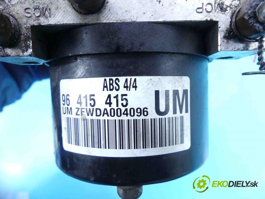Chevrolet Tacuma 04-08 1.6 16v 105 HP manual 77 kW 1598 cm3 5- čerpadlo abs 96415415 (Pumpy ABS)