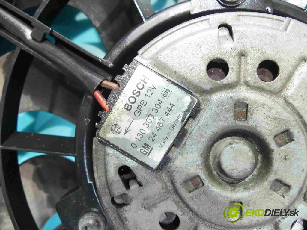 Opel Astra III 2004-2014 1.9 cdti 120 HP manual 88 kW 1910 cm3 5- Ventilátor chladiča 0130303304