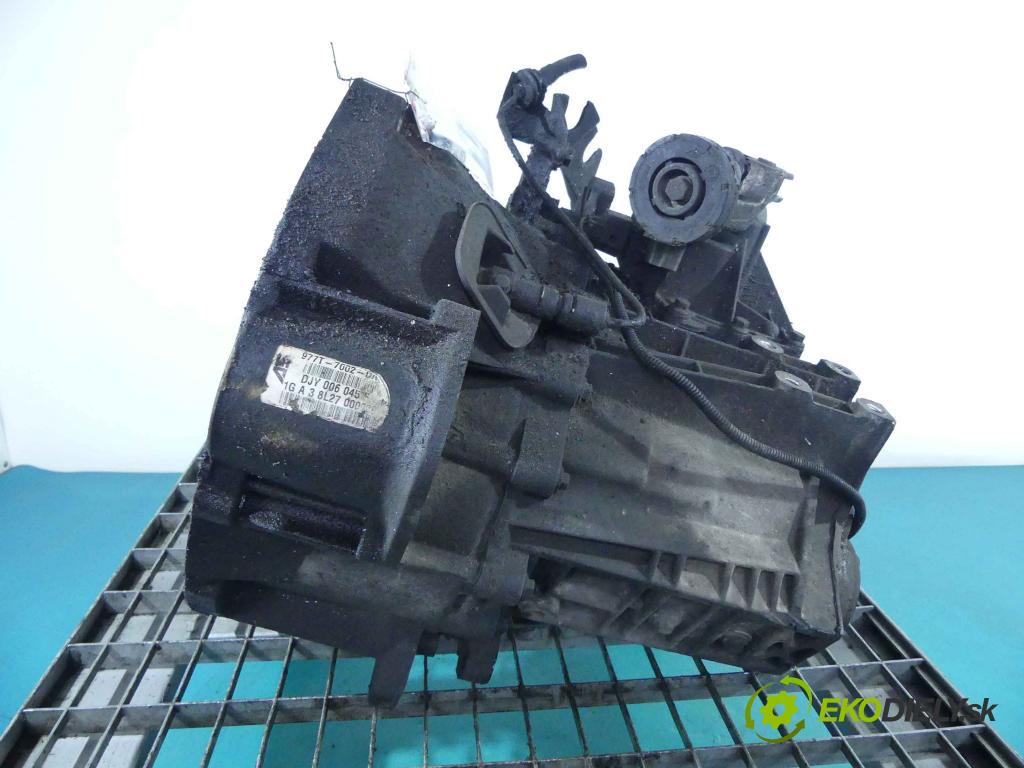 Vw Sharan I 1995-2010 1.9 tdi 110 HP manual 81 kW 1896 cm3 5- prevodovka stupeň,rýchlosť manual DJY