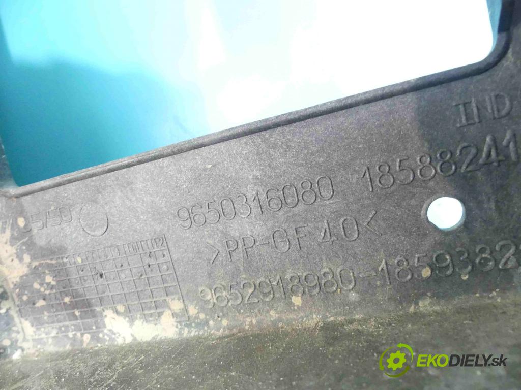 Peugeot 308 1.6 THP 150 hp manual 110 kW 1598 cm3 5- ventilátor chladič 9650316080