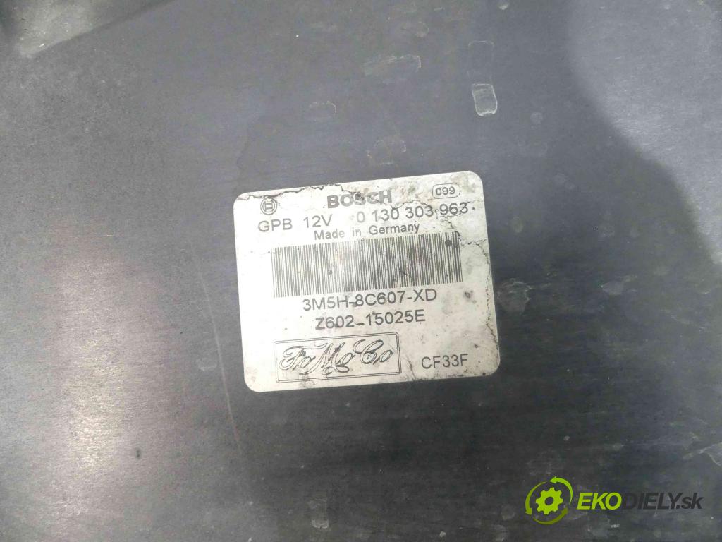 Mazda 3 I BK 2003-2009 1.6 citd 90 HP manual 66 kW 1560 cm3 5- Ventilátor chladiča 3135103905