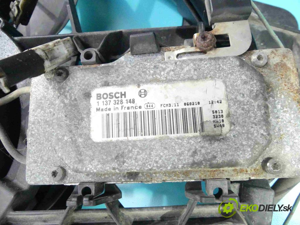 Mazda 3 I BK 2003-2009 1.6 citd 90 HP manual 66 kW 1560 cm3 5- Ventilátor chladiča 3135103905