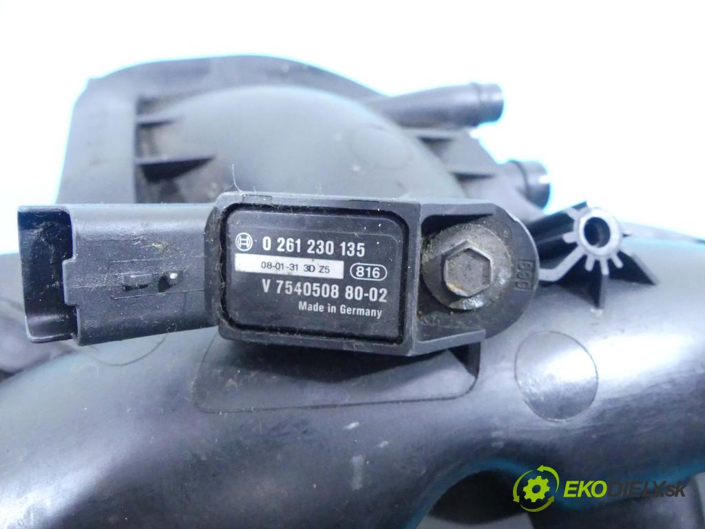 Peugeot 308 1.6 THP 150 HP manual 110 kW 1598 cm3 5- zvod nasávací 5FX (Sacie potrubia)