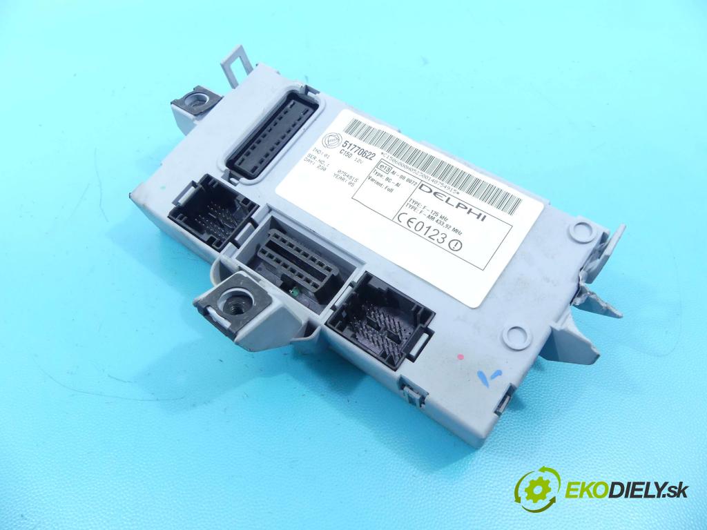 Fiat Doblo I 2001-2010 1.4 77 HP manual 57 kW 1368 cm3 5- modul riadiaca jednotka 51770622 (Ostatné)