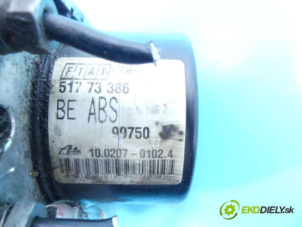 Fiat Doblo I 2001-2010 1.4 77 HP manual 57 kW 1368 cm3 5- čerpadlo abs 51773386 (Pumpy ABS)
