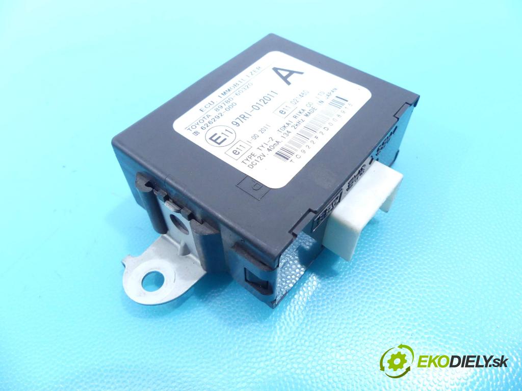 Toyota Land Cruiser 120 2002-2010 3.0 D4D 163 HP automatic 120 kW 2982 cm3 5- modul riadiaca jednotka 89780-60320 (Ostatné)