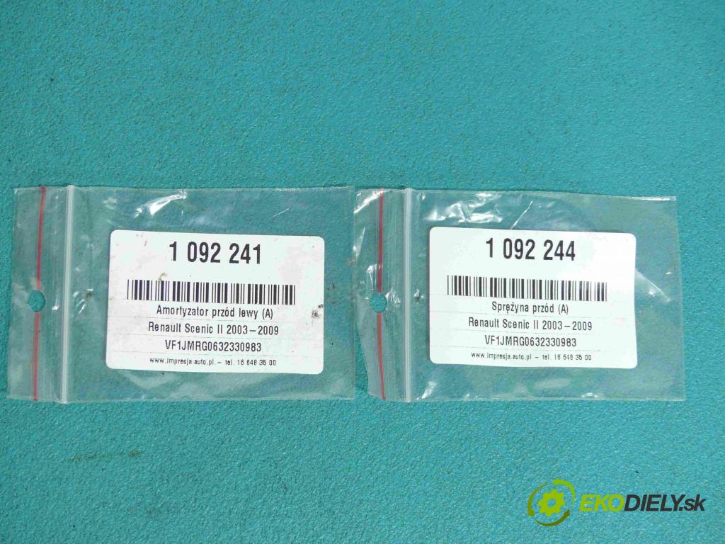 Renault Scenic II 2003-2009 1.9 dci 120 HP manual 88 kW 1870 cm3 5- pružina predné  (Ostatné)