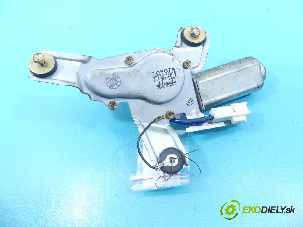 Toyota Rav4 I 1994-2000 2.0 16v 129 hp manual 95 kW 1998 cm3 3- motor stěrače zadní 85130-42010