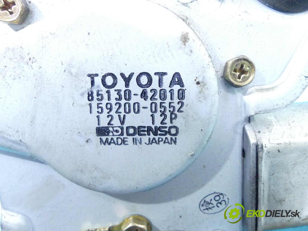 Toyota Rav4 I 1994-2000 2.0 16v 129 hp manual 95 kW 1998 cm3 3- motor stěrače zadní 85130-42010
