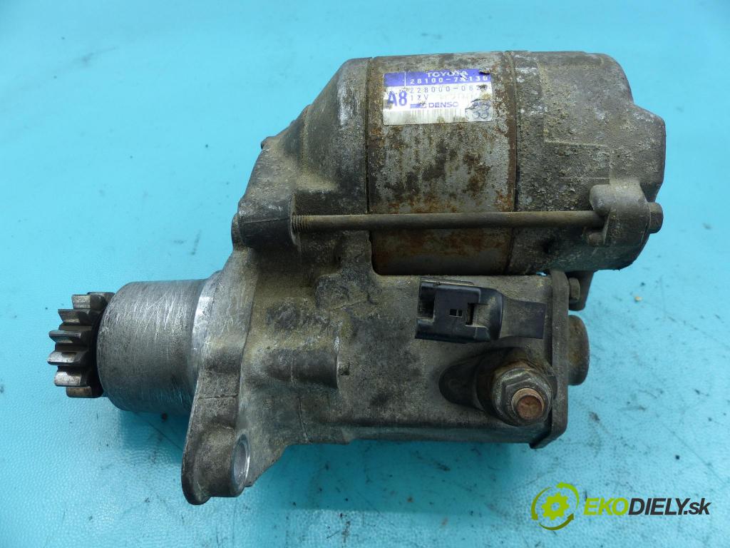 Toyota Rav4 I 1994-2000 2.0 16v 129 HP manual 95 kW 1998 cm3 3- štartér 28100-74130 (Štartéry)