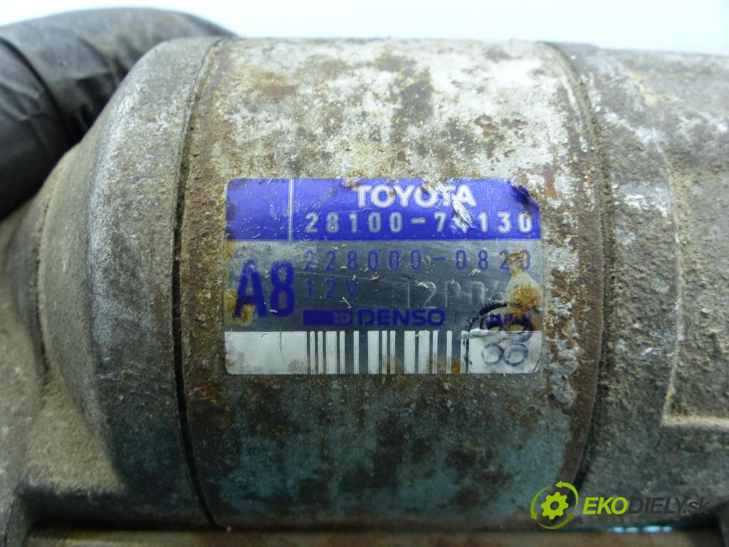 Toyota Rav4 I 1994-2000 2.0 16v 129 HP manual 95 kW 1998 cm3 3- štartér 28100-74130 (Štartéry)