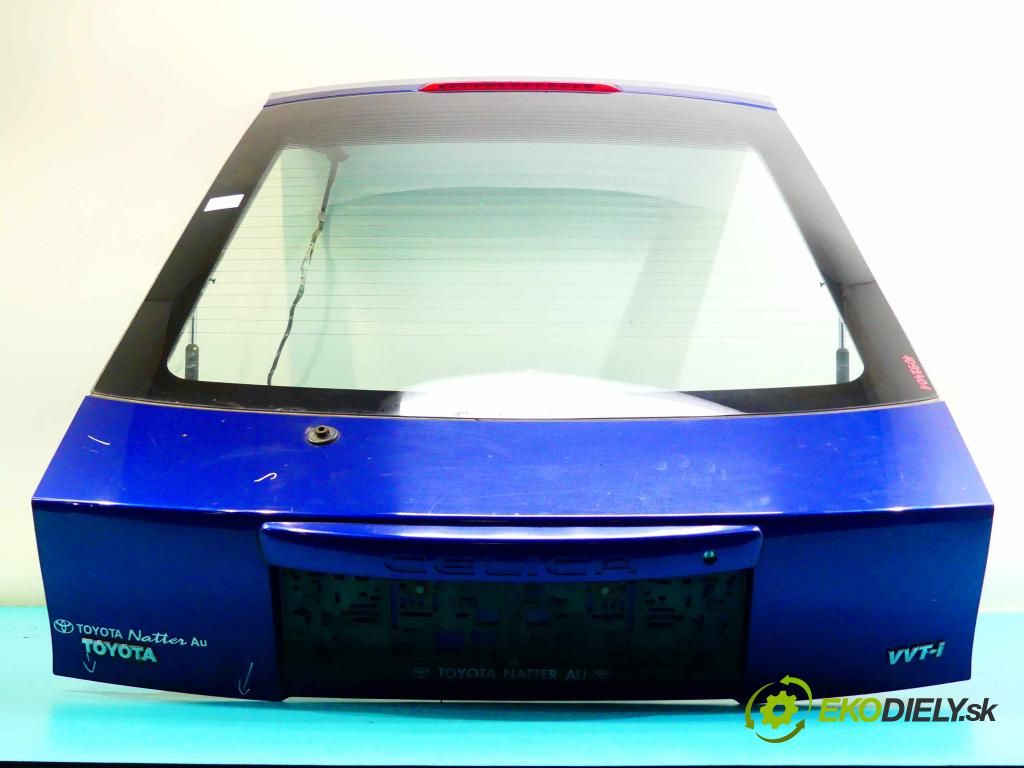 Toyota Celica T23 1999-2005 1.8 vvti 143 hp manual 105 kW 1794 cm3 3- zadní kufrové dveře  (Zadní kapoty)