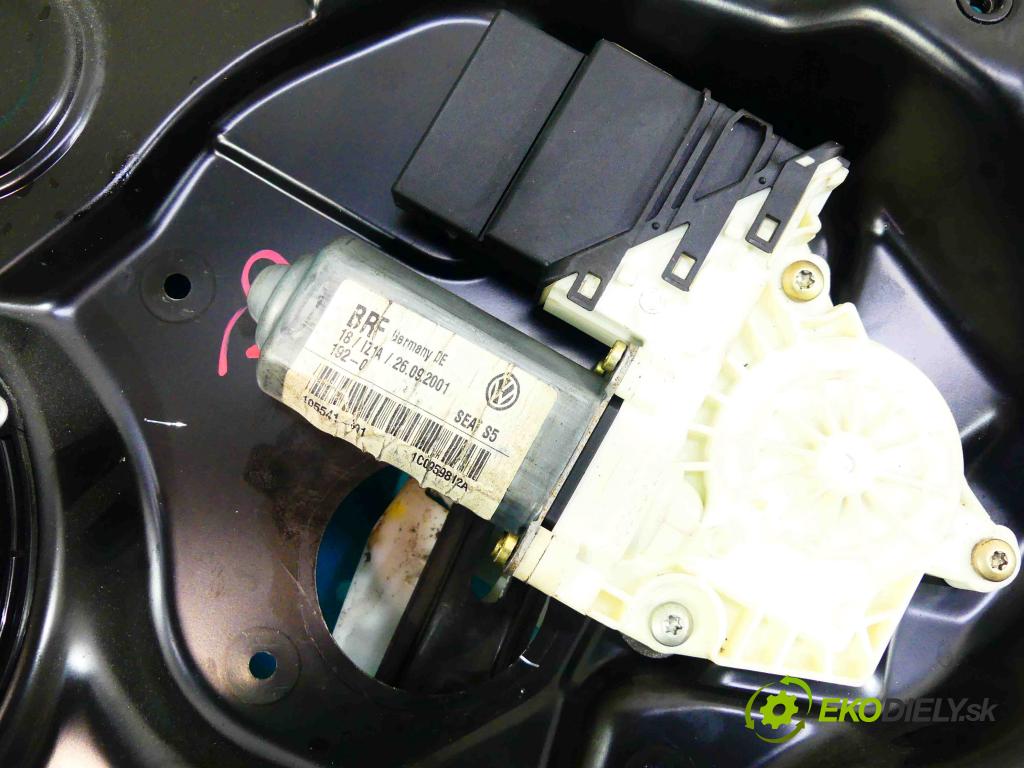 Seat Leon I 1999-2005 1.6 16v 105 hp manual 77 kW 1598 cm3 5- mechanismus stahování zadní pravý 1C0959812A
