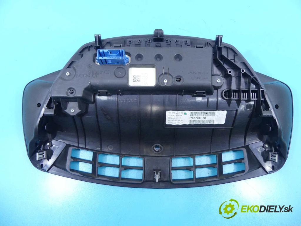 Citroen C4 2004-2011 2.0 hdi 136 HP manual 100 kW 1997 cm3 3- prístrojovka/ budíky 96572391ZD (Prístrojové dosky, displeje)
