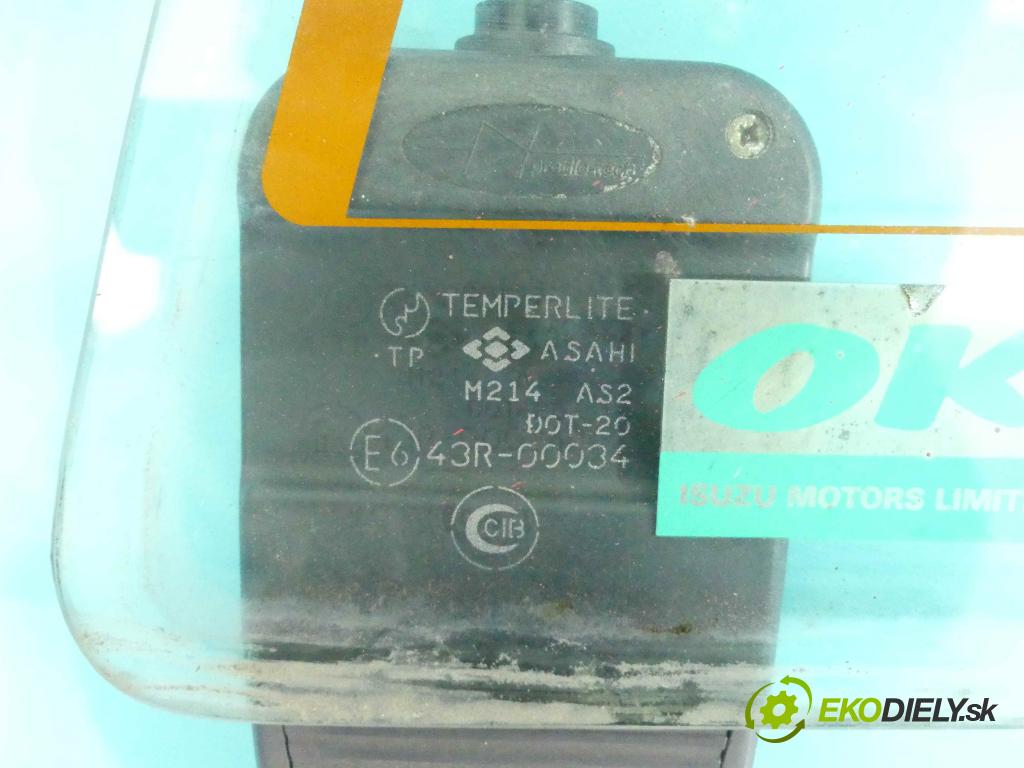 Opel Campo 1991-2001 3.1 td 109 HP manual 80 kW 3059 cm3 3- sklo zadná (Sklá zadné)