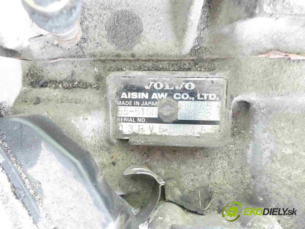 Volvo S60 I 2000-2010 2.5 T R5 209KM automatic 154 kW 2521 cm3 4- prevodovka stupeň,rýchlosť automat 55-51SN