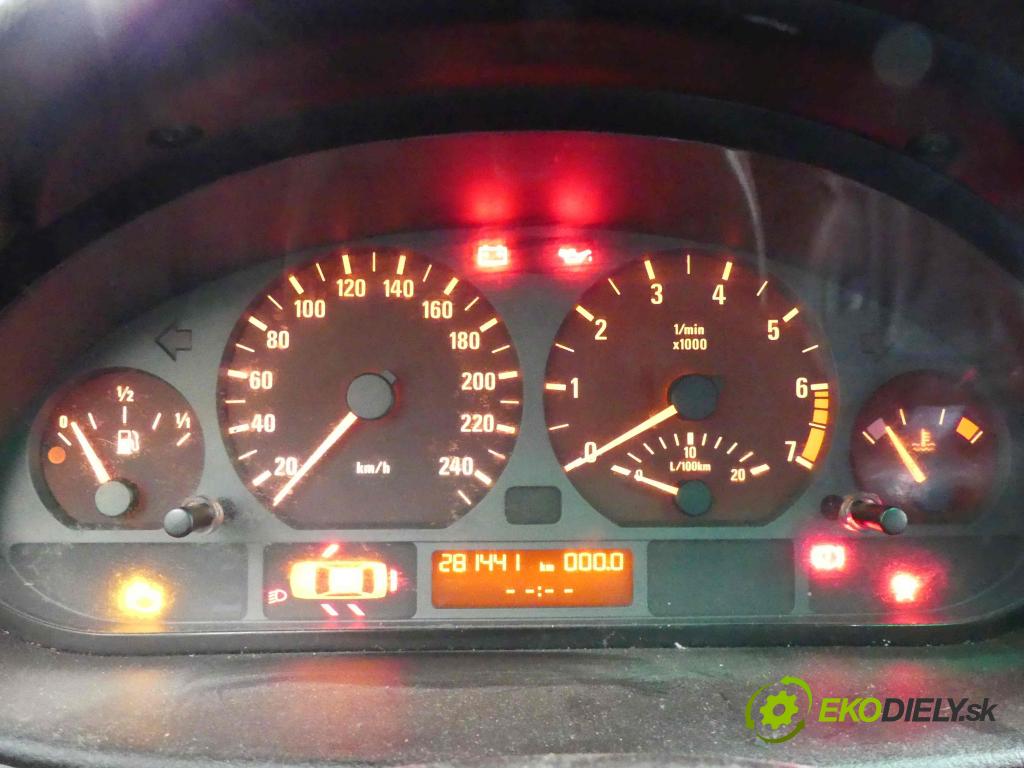 Bmw 3 e46 1998-2007 1.9 105 HP manual 77 kW 1895 cm3 4- prístrojovka/ budíky 0263606269 (Prístrojové dosky, displeje)