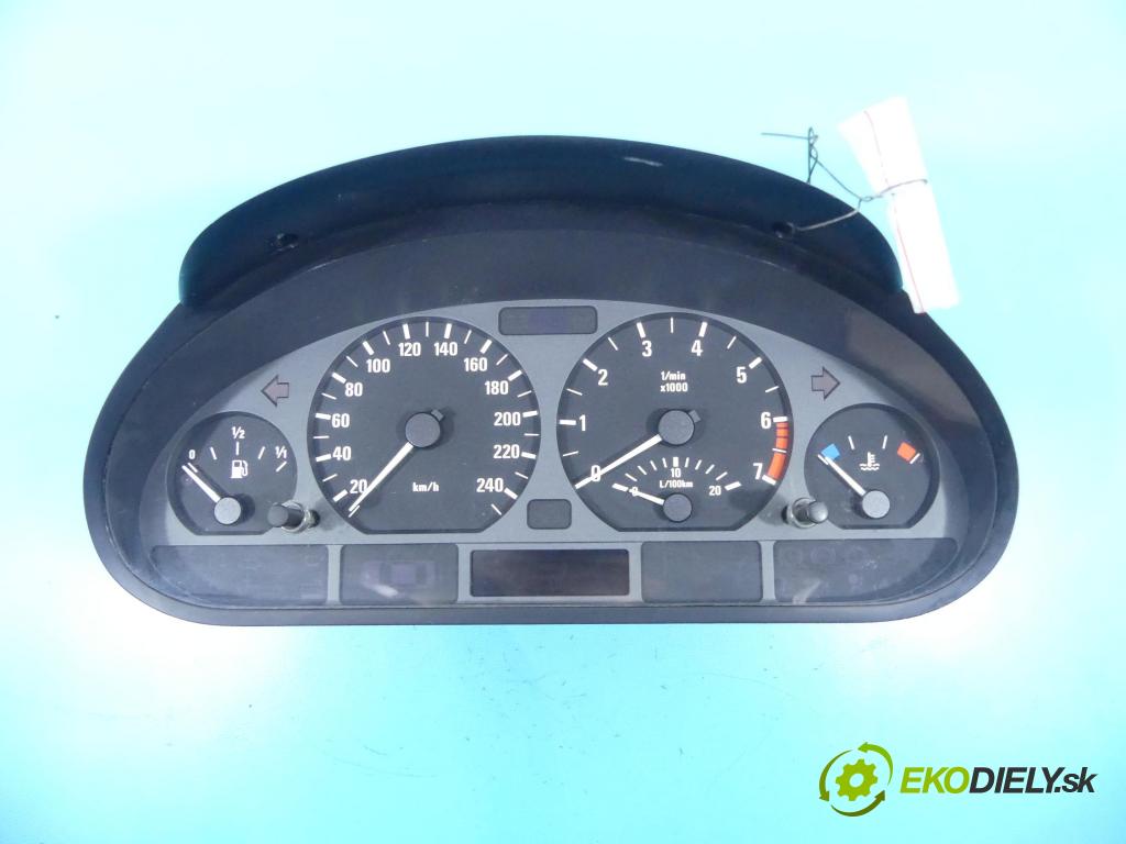 Bmw 3 e46 1998-2007 1.9 105 HP manual 77 kW 1895 cm3 4- prístrojovka/ budíky 0263606269 (Prístrojové dosky, displeje)