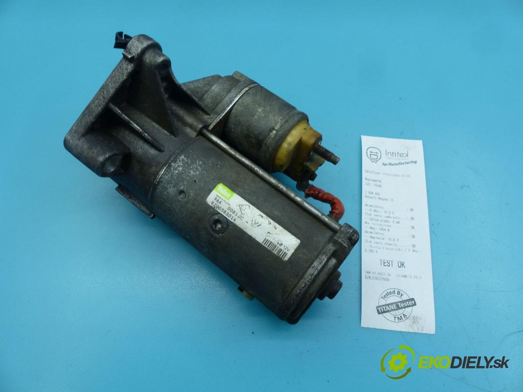Renault Megane II 2003-2008 1.9 dci 131 HP manual 96 kW 1870 cm3 5- štartér  (Štartéry)