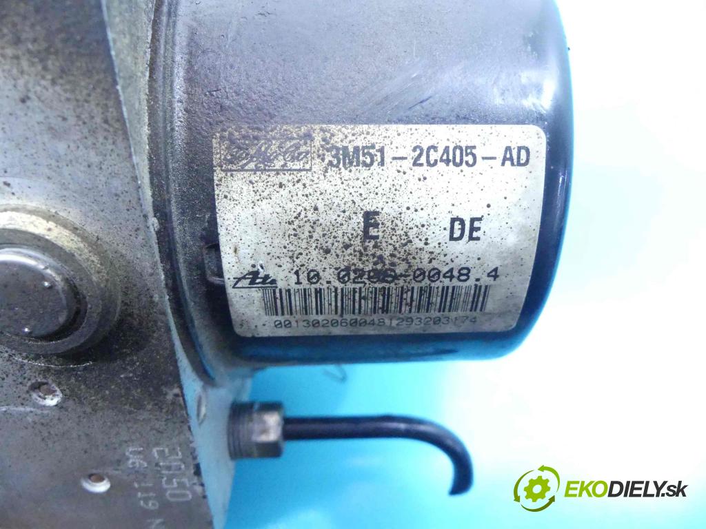 Mazda 3 I BK 2003-2009 1.6 16v 105 HP manual 77 kW 1598 cm3 5- čerpadlo abs 3M51-2C405-AD (Pumpy ABS)