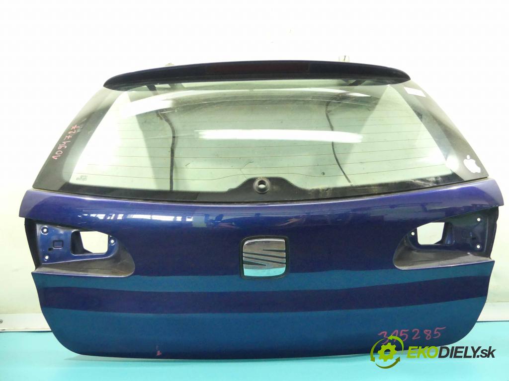 Seat Ibiza III 6L 2002-2008 1.4 16v 75 hp automatic 55 kW 1390 cm3 5- zadní kufrové dveře  (Zadní kapoty)