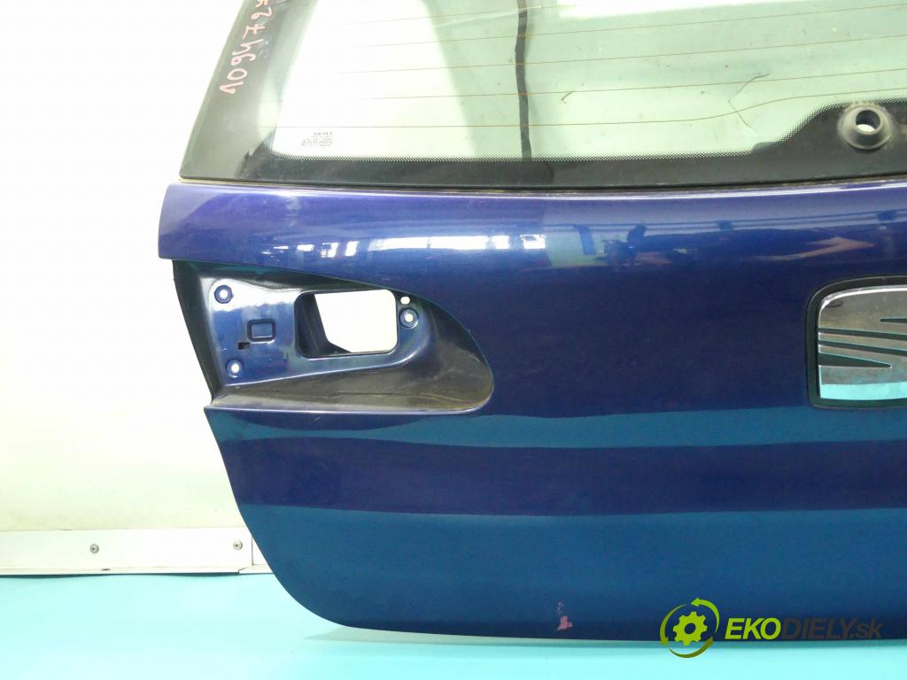 Seat Ibiza III 6L 2002-2008 1.4 16v 75 hp automatic 55 kW 1390 cm3 5- zadní kufrové dveře  (Zadní kapoty)