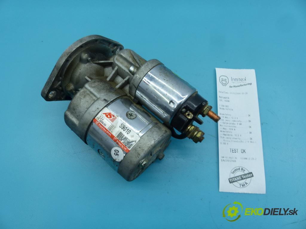 Skoda Felicia 1.3 mpi 68 HP manual 50 kW 1289 cm3 5- štartér (Štartéry)