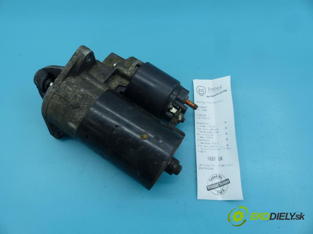 Fiat Punto II 1999-2010 1,8.0 16v 131 HP manual 96 kW 1747 cm3 3- štartér 0001107066 (Štartéry)