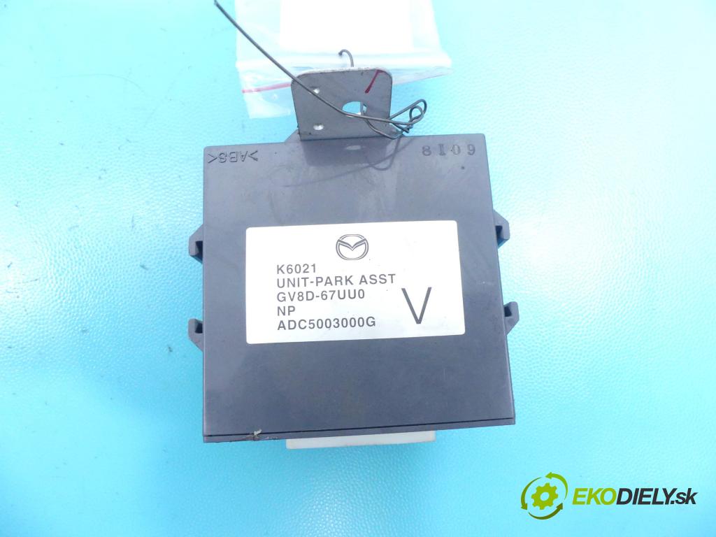 Mazda 6 II GH 2007-2012 2.0 16v 147 HP manual 108 kW 1999 cm3 5- modul riadiaca jednotka GV8D-67UU0 (Ostatné)