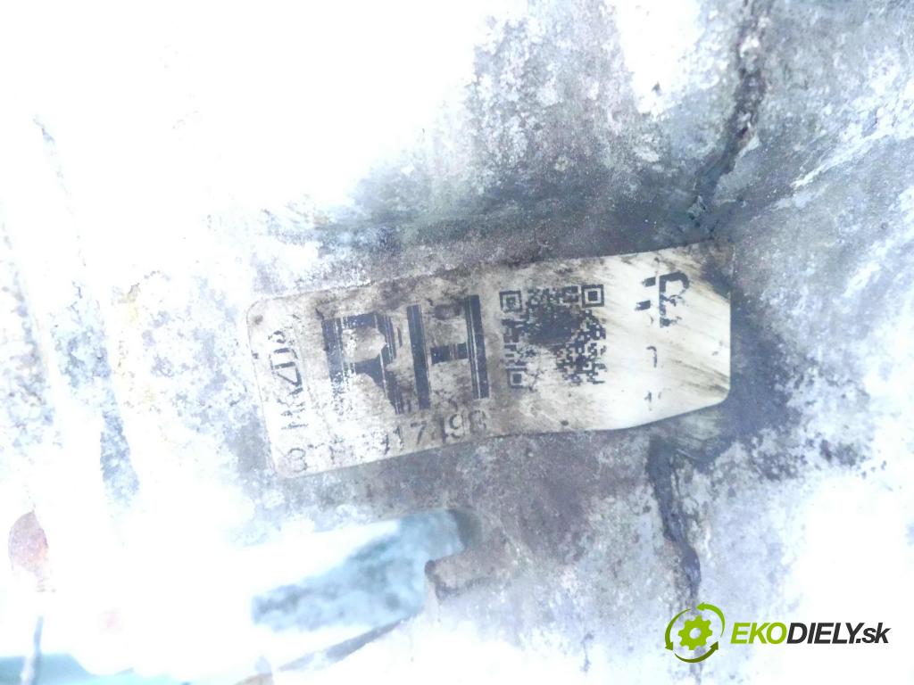 Mazda 6 II GH 2007-2012 2.0 16v 147 hp manual 108 kW 1999 cm3 5- převodovka stupňová manual