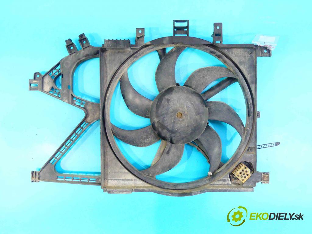 Opel Combo C 2001-2011 1.6 87 HP manual 64 kW 1598 cm3 5- Ventilátor chladiča