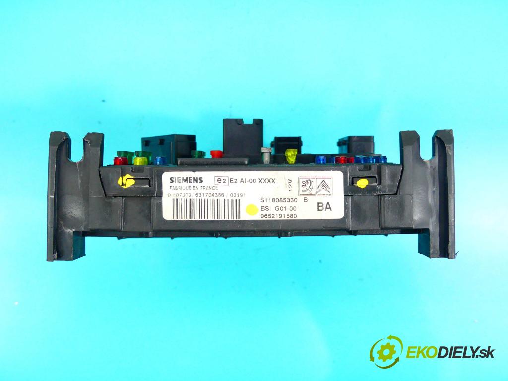 Citroen Xsara Picasso 2.0 16v 136 HP automatic 100 kW 1997 cm3 5- modul riadiaca jednotka 9652191580 (Ostatné)