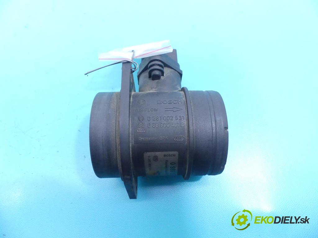 Vw Polo IV 9N 2001-2009 1.4 tdi 75 HP manual 55 kW 1422 cm3 5- průtokoměr: 0281002531 (Váhy vzduchu)