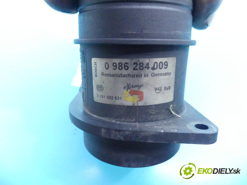 Vw Polo IV 9N 2001-2009 1.4 tdi 75 HP manual 55 kW 1422 cm3 5- průtokoměr: 0281002531 (Váhy vzduchu)