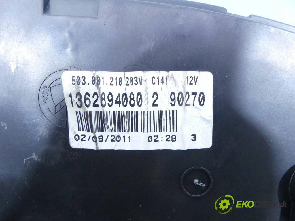Fiat Ducato III 2006-2014 2.3 jtd 120 hp manual 88 kW 2287 cm3 5- Přístrojová deska 1362894080 (Přístrojové desky, displeje)